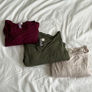 3-PACK Long Sleeve Tees